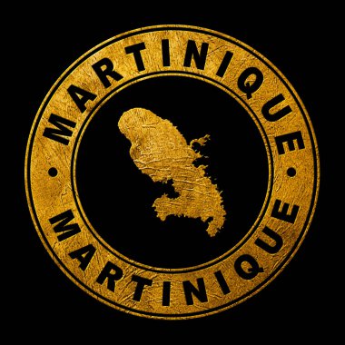 Martinik 'in Altın Amblemi, Arkaplan Haritası
