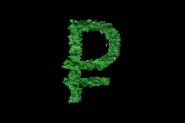 Rus Rublesi, Rub Rublesi, Para birimi sembolü, Yeşil Sembol