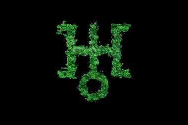 Uranüs, Uranüs İşareti, astroloji Uranüs Gezegeni, Yeşil Sembol