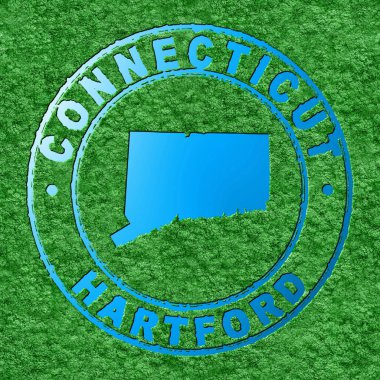 Connecticut Haritası, Su Haritalı Orman, CO2 Azaltma