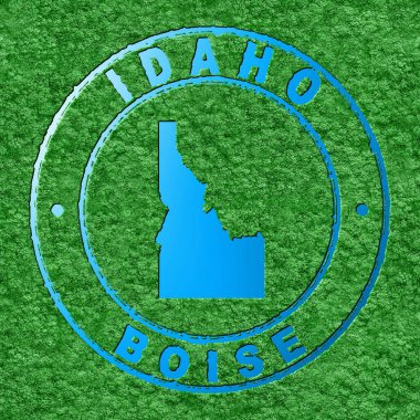 Idaho Haritası, Su Haritalı Orman, CO2 Azaltma