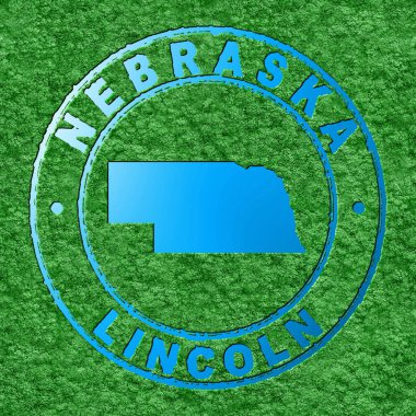 Nebraska Haritası, Su Haritalı Orman, CO2 Azaltma