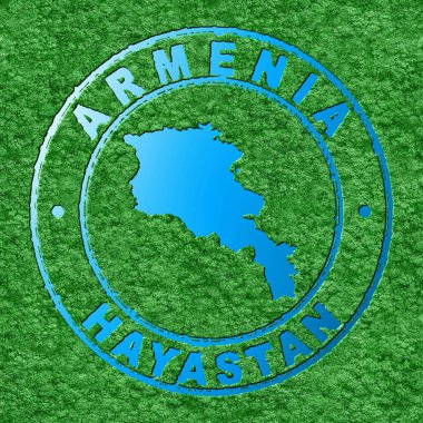 Ermenistan Haritası, Su Haritalı Orman, CO2 Azaltma