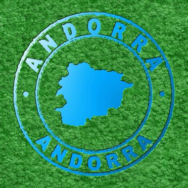 Andorra Haritası, Su Haritalı Orman, CO2 Azaltma