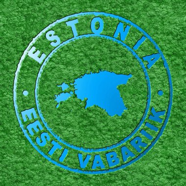 Estonya Haritası, Su Haritalı Orman, CO2 Azaltma