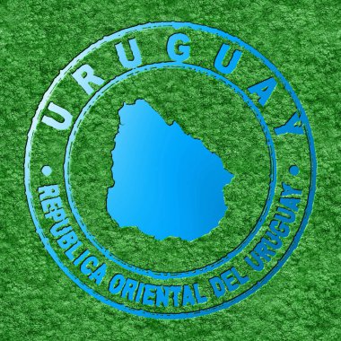 Uruguay Haritası, Su Haritalı Orman, CO2 Azaltma