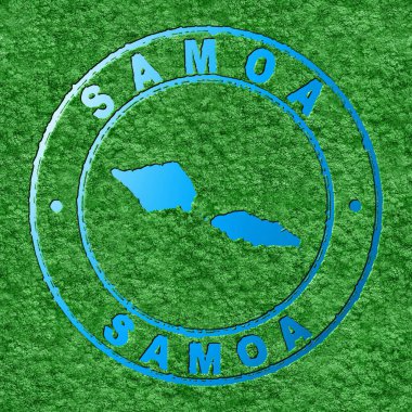 Samoa Haritası, Su Haritalı Orman, CO2 Azaltma