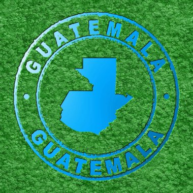 Guatemala Haritası, Su Haritalı Orman, CO2 Azaltma