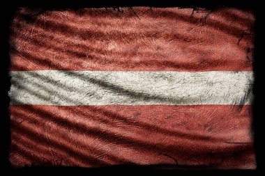 Letonya Bayrağı, Grunge Doku Arkaplanı