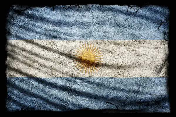 Arjantin Bayrağı, Grunge Doku Arkaplanı