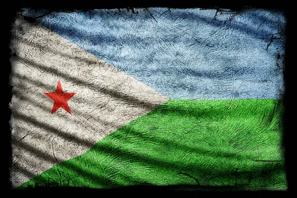 Cibuti Bayrağı, Grunge Doku Arkaplanı