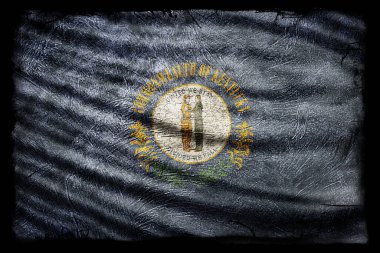 Kentucky Bayrağı, Grunge Doku Arkaplanı