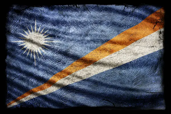 Marshall Adaları Bayrağı, Grunge Doku Arkaplanı