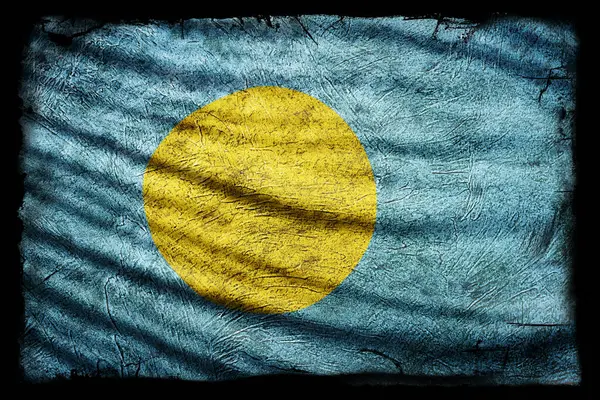 Palau Bayrağı, Grunge Doku Arkaplanı