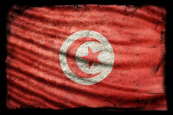 Tunus Bayrağı, Grunge Doku Arkaplanı