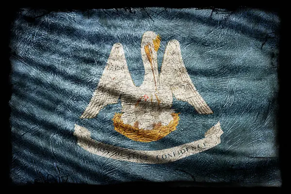 Louisiana Bayrağı, Grunge Doku Arkaplanı