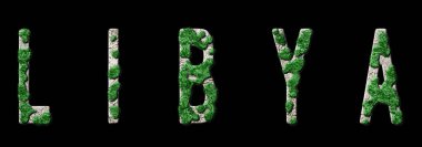 Libya 'nın Ormanlaşması ve İklim Mesajı, Sürdürülebilir Yeşil Tipografi, Yeşil Gündem