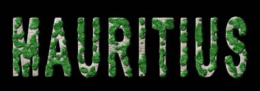 Mauritius Ormanını Değiştirme ve İklim Mesajı, Sürdürülebilir Yeşil Tipografi, Yeşil Gündem