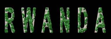 Ruanda Ormanlaşması ve İklim Mesajı, Sürdürülebilir Yeşil Tipografi, Yeşil Gündem