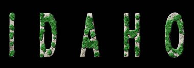 Idaho Yeniden Ormanlama ve İklim Mesajı, Sürdürülebilir Yeşil Tipografi, Yeşil Gündem