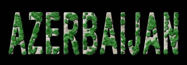 Azerbaycan Yeniden Ormanlama ve İklim Mesajı, Sürdürülebilir Yeşil Tipografi, Yeşil Gündem