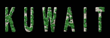 Kuveyt Yeniden Ormanlanma ve İklim Mesajı, Sürdürülebilir Yeşil Tipografi, Yeşil Gündem