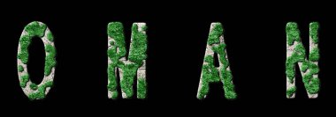 Umman Yeniden Ormanlama ve İklim Mesajı, Sürdürülebilir Yeşil Tipografi, Yeşil Gündem