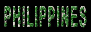 Filipinler Yeniden Ormanlama ve İklim Mesajı, Sürdürülebilir Yeşil Tipografi, Yeşil Gündem