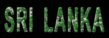 Sri Lanka Ormanını Değiştirme ve İklim Mesajı, Sürdürülebilir Yeşil Tipografi, Yeşil Gündem