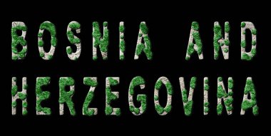 Bosna-Hersek Yeniden Ormanlama ve İklim Mesajı, Sürdürülebilir Yeşil Tipografi, Yeşil Gündem