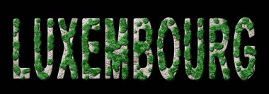 Lüksemburg Ormanlarının Yeniden Canlandırılması ve İklim Mesajı, Sürdürülebilir Yeşil Tipografi, Yeşil Gündem