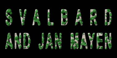 Svalbard ve Jan Mayen Ormancılık ve İklim Mesajı, Sürdürülebilir Yeşil Tipografi, Yeşil Gündem