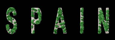 İspanya Yeniden Ormanlandırma ve İklim Mesajı, Sürdürülebilir Yeşil Tipografi, Yeşil Gündem