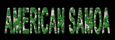 Amerikan Samoa Ormanını Yenileme ve İklim Mesajı, Sürdürülebilir Yeşil Tipografi, Yeşil Gündem