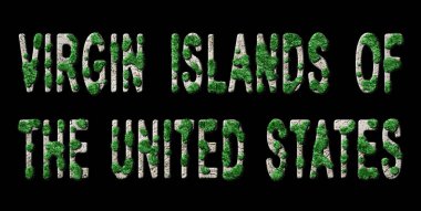 Virgin Adaları ABD Yeniden Ormanlandırma ve İklim Mesajı, Sürdürülebilir Yeşil Tipografi, Yeşil Gündem