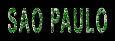 Sao Paulo Ormancılık ve Biyofili, Sao Paulo Yeşil Tipografi