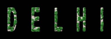 Delhi Ormancılık ve Biyofilya, Delhi Yeşil Tipografi