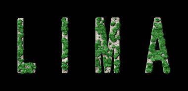 Lima Ormanları ve Biyofili, Lima Yeşil Tipografi