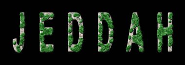 Jeddah Ormanını Yenileme ve Biyofili, Jeddah Yeşil Tipografisi