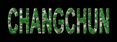 Changchun Ormanı ve Biyofili, Changchun Yeşil Tipografisi