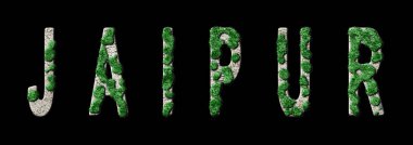 Jaipur Ormancılık ve Biyofili, Jaipur Yeşil Tipografi