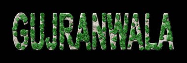 Gujranwala Ormanını Yenileme ve Biyofili, Gujranwala Yeşil Tipografi