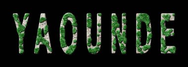 Yaounde Ormancılık ve Biyofili, Yaounde Green Typography