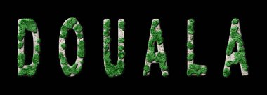 Douala Ormancılık ve Biyofili, Douala Yeşil Tipografi