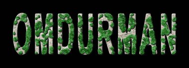 Omdurman Yeniden Ormanlama ve Biyofili, Omdurman Yeşil Tipografi