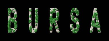 Bursa Ormanı ve Biyofili, Bursa Yeşil Tipografisi
