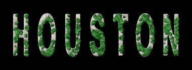 Houston Ormancılık ve Biyofilya, Houston Yeşil Tipografi