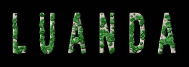 Luanda Ormancılık ve Biyofili, Luanda Yeşil Tipografi