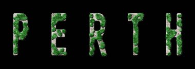 Perth Ormanını Yenileme ve Biyofili, Perth Green Typography