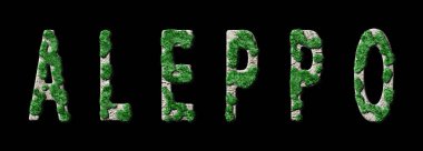 Halep Ormanını Yenileme ve Biyofili, Halep Yeşil Tipografi